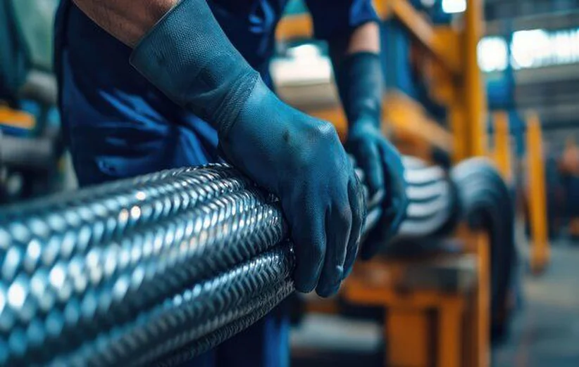 صنایع و کاربردهای شیلنگ فلکسیبل فلزی