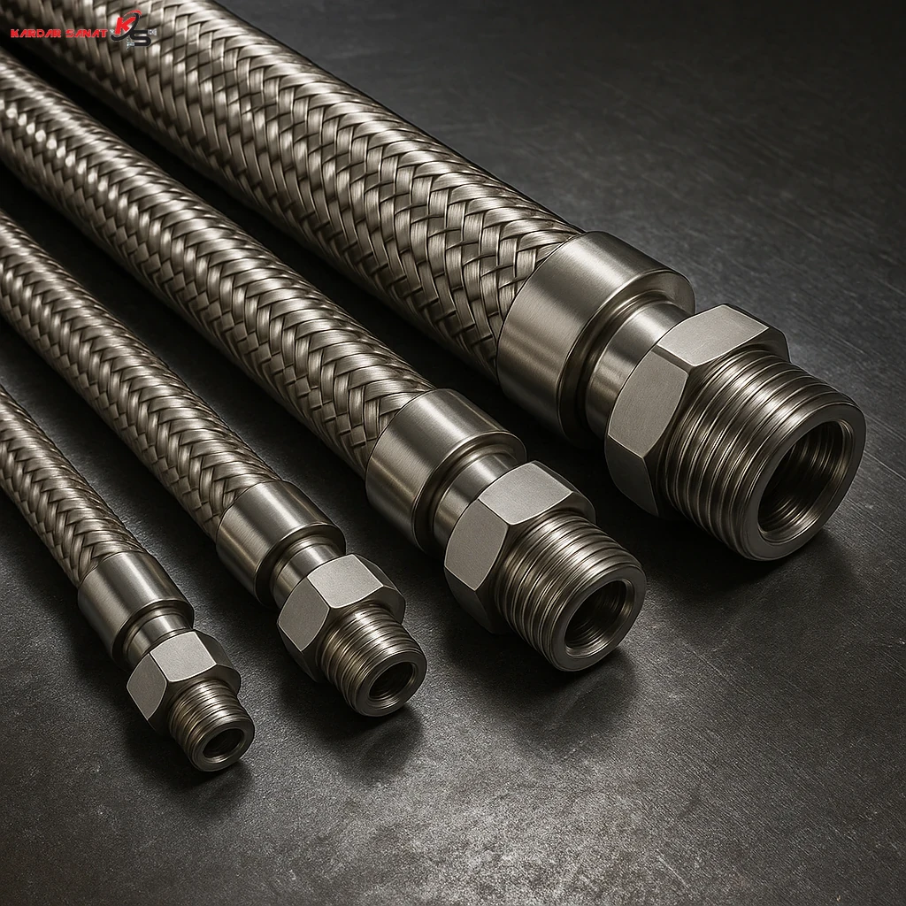 7 بررسی جامع از تفاوت شیلنگ فلکسیبل چینی با هندی