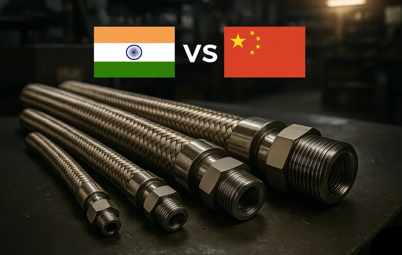 تفاوت شیلنگ فلکسیبل چینی با هندی